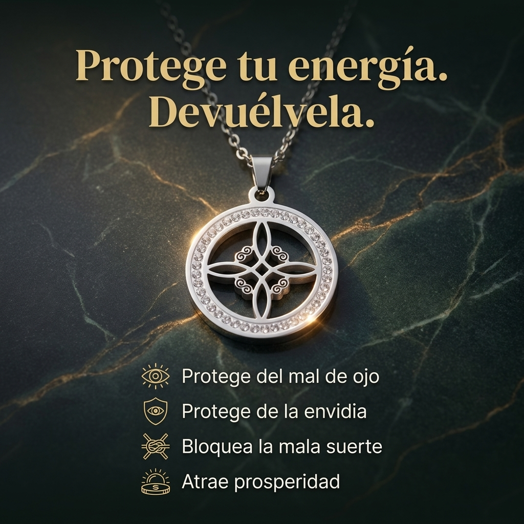 Collar Nudo de Bruja — Protección