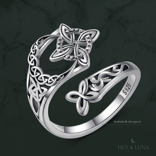 Anillo Nudo de Bruja